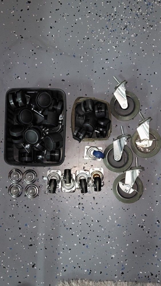 Assortment Of Castors And Wheels