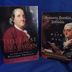 Benjamin Franklin Book Lot First Editions & Magazine Article 