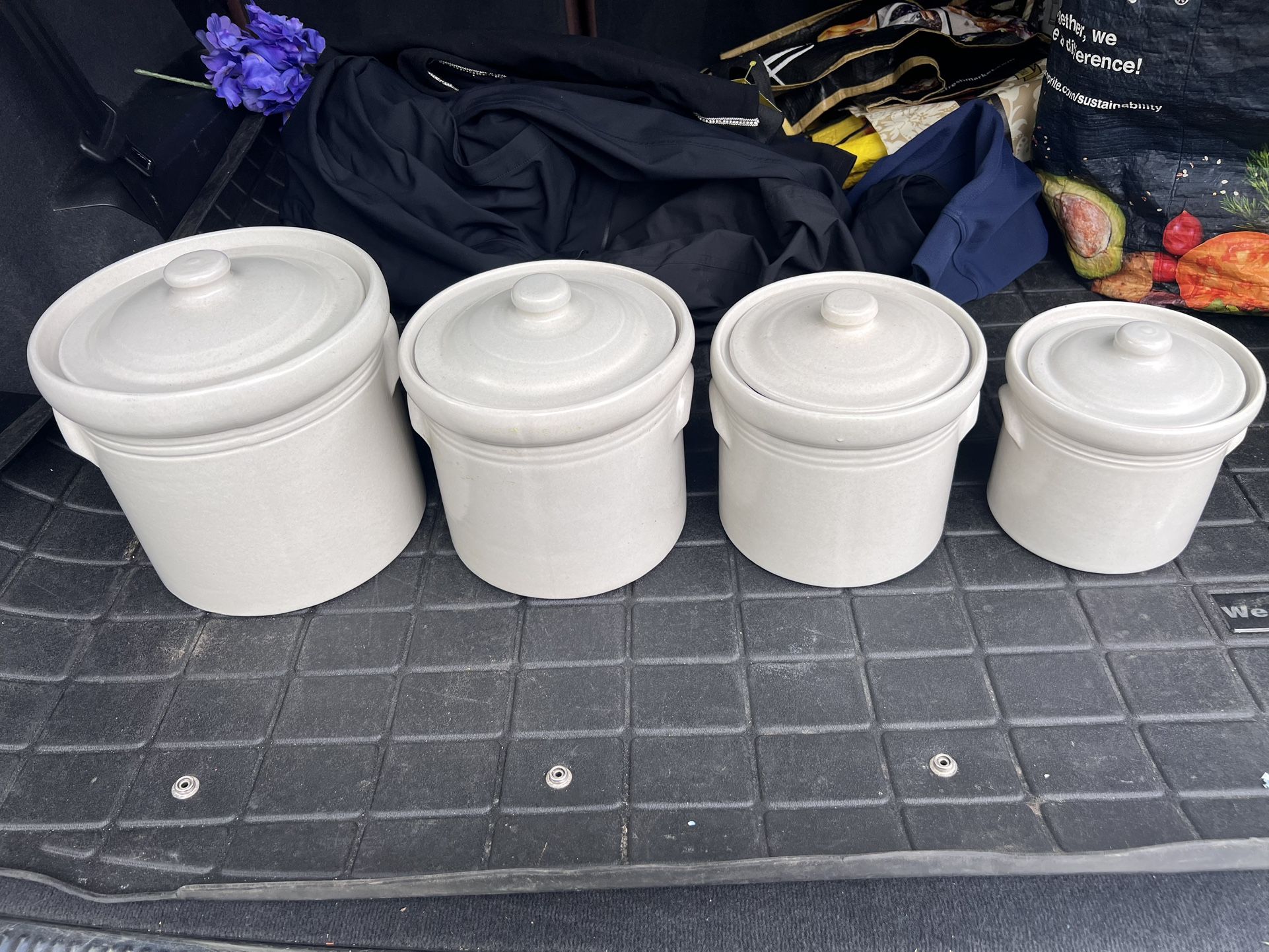 Pflatzgraff Kitchen Canister Set (4) NEVER USED