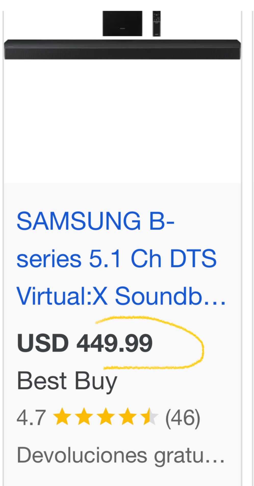 $55 Set TV