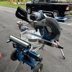 Hercules Slide Dual Compound Miter + Stand