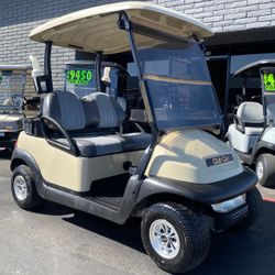 2010 Club Car Precedent 2 Passenger Golf Cart in Beige