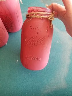 Rustic mason jars