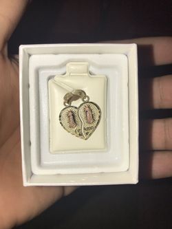Virgin mary pendant