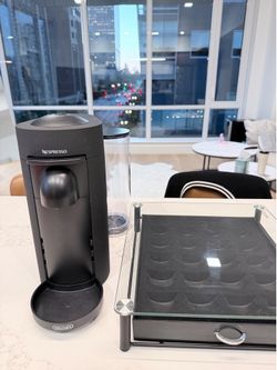 Nespresso machine with Capsule Storage Drawer