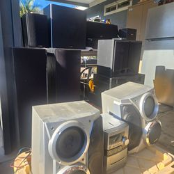 Sets of stereo system old school