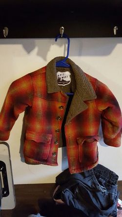 Old navy lined flannel coat