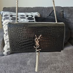 YSL Crocodile Purse