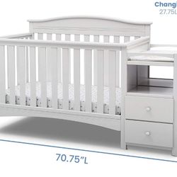 4in1 Crib Bed New No Mattress 