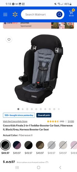 Cosco Kids Finale 2-in-1 Toddler Booster Car Seat $35