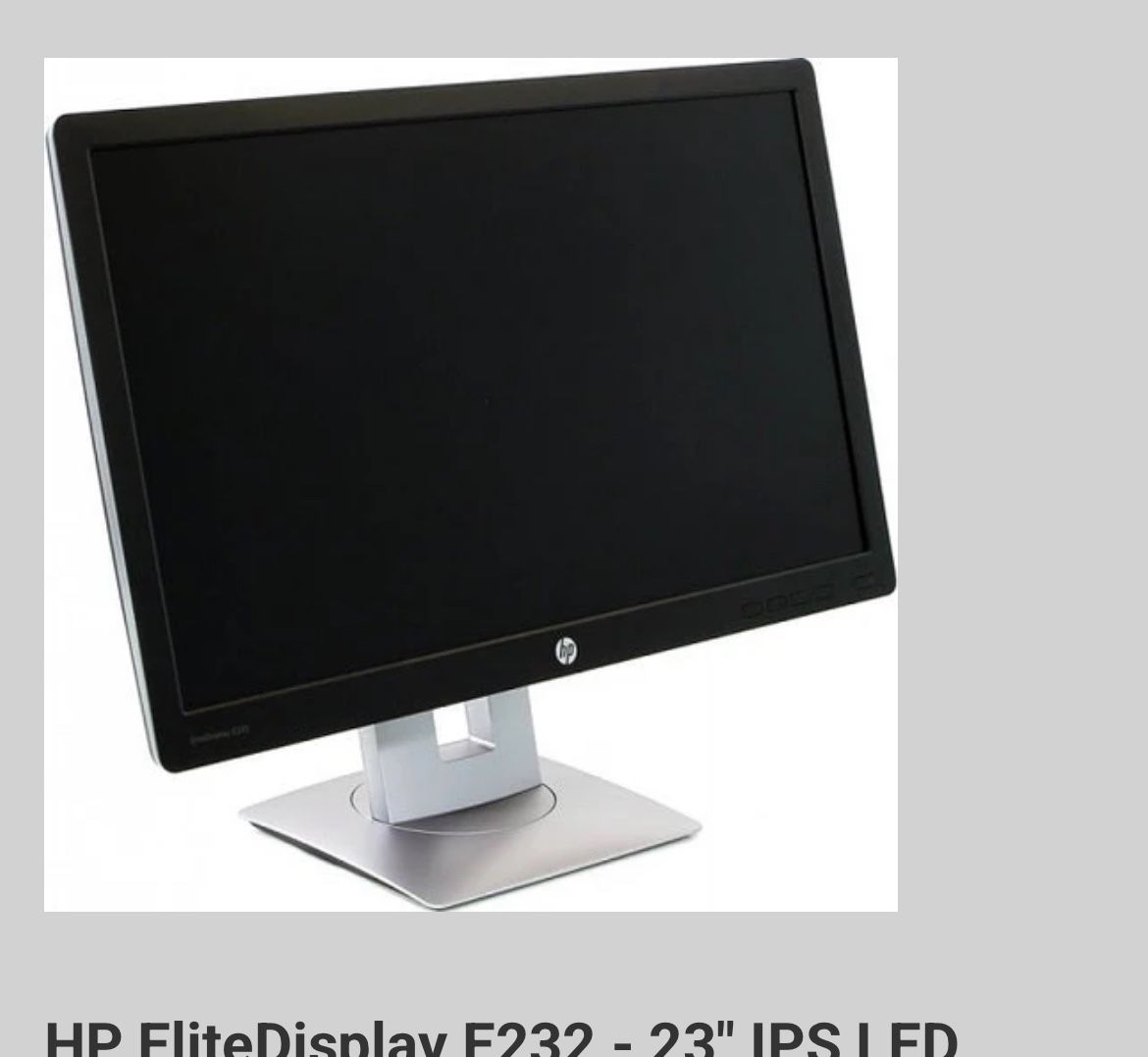 HP E232 HDMI Elite 23’ Monitor