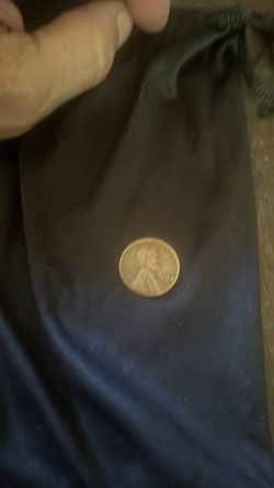 1968 D penny.