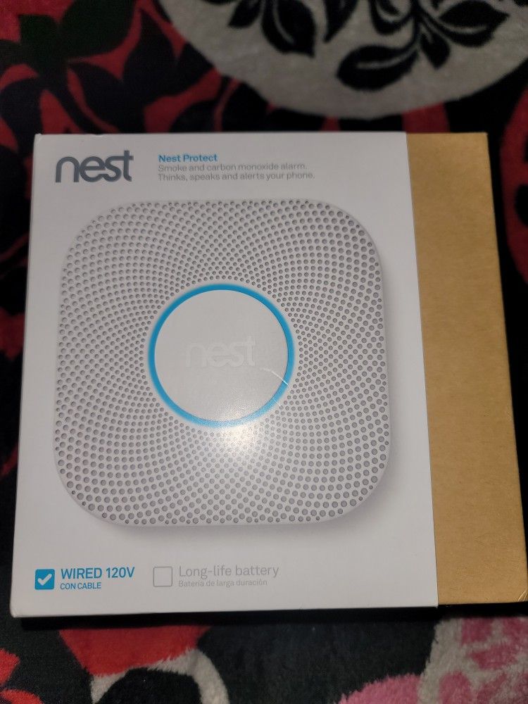 Nest Protect (Wired 120V) Smoke & Carbon Monoxide Alarm