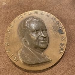 Richard Nixon Metal Coin