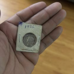 1936 dime coin