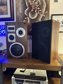 Vintage JCPenney MCS 3-Way Speakers | Late 70s/Early 80s, Clean Cabinets and Grills