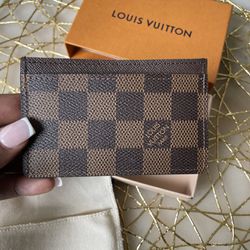Authentic Louis Vuitton Yellow And Purple Card Holder Wallet for Sale in  Hampton, GA - OfferUp