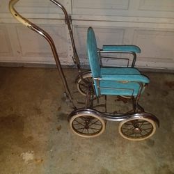 Vintage Metal Stroller 