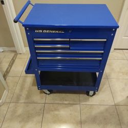 US General 30" 5 Drawer Mechanics Cart