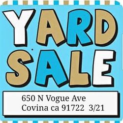 Multi Family  Yard Sake