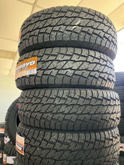 ✔️📲265/70/17 vendo set de llantas nuevas arroyo at