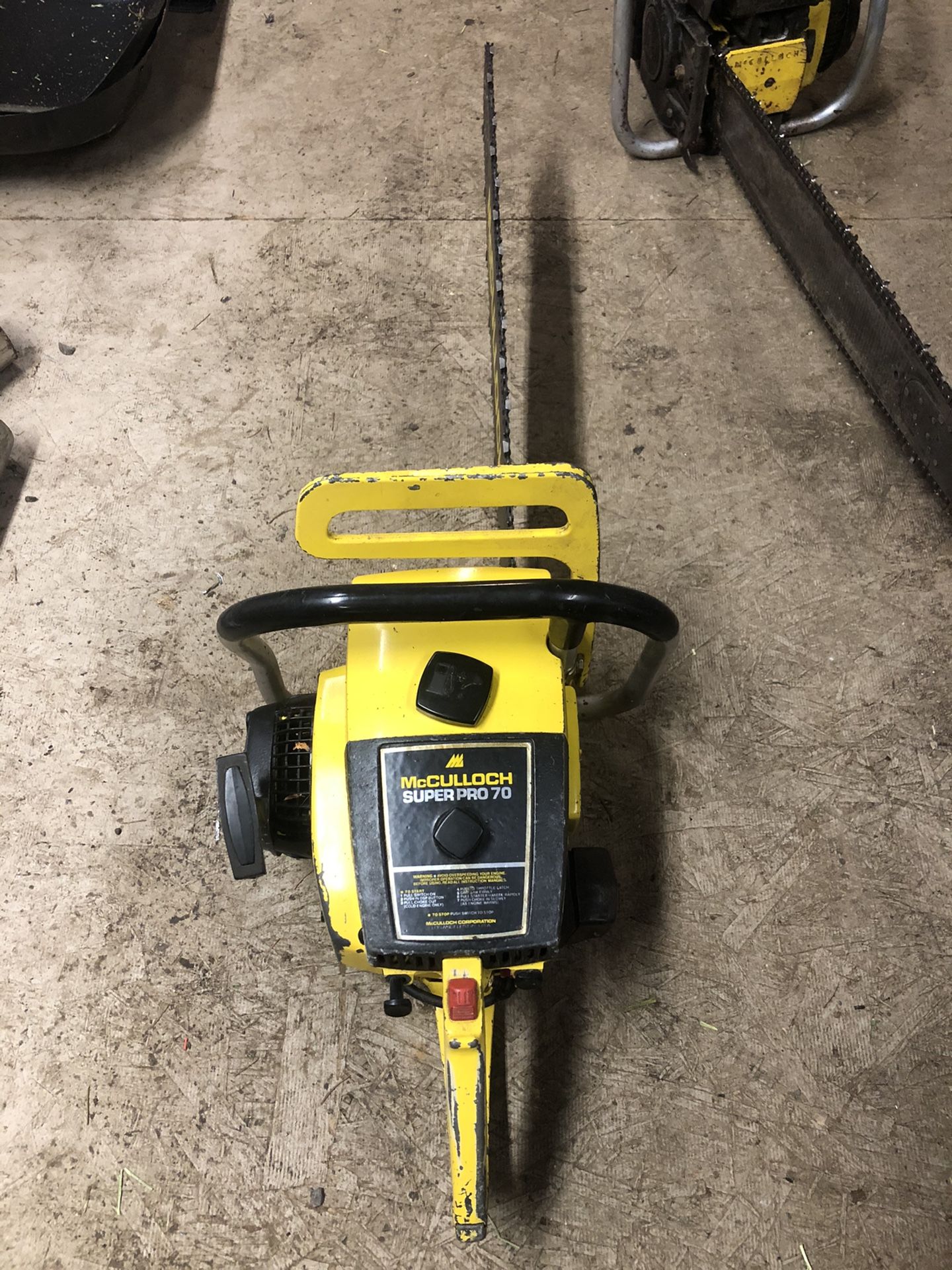 Mcculloch Chainsaws for Sale in Eatonville, WA OfferUp