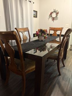 Glass Dining Table For Four