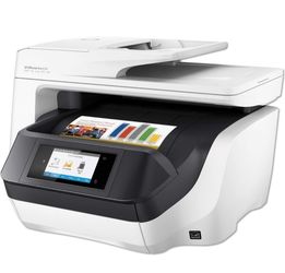 HP OfficeJet Pro 8720 All-in-One Wireless Color Printer, HP Instant Ink or Amazon Dash replenishment ready - White (M9L75A)