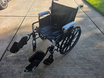 Wheelchair 20 inch with ramp