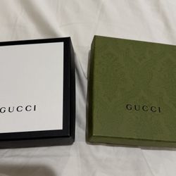 Gucci Wallet Box And Dust Bag
