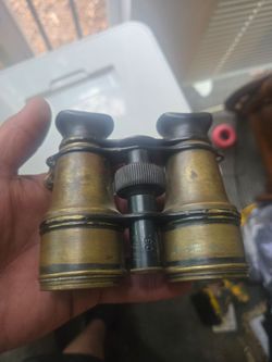 Vintage French Field Binoculars