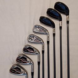Adams A12OS Iron Set 4-6 Hybrids 7-Gap wedge Irons