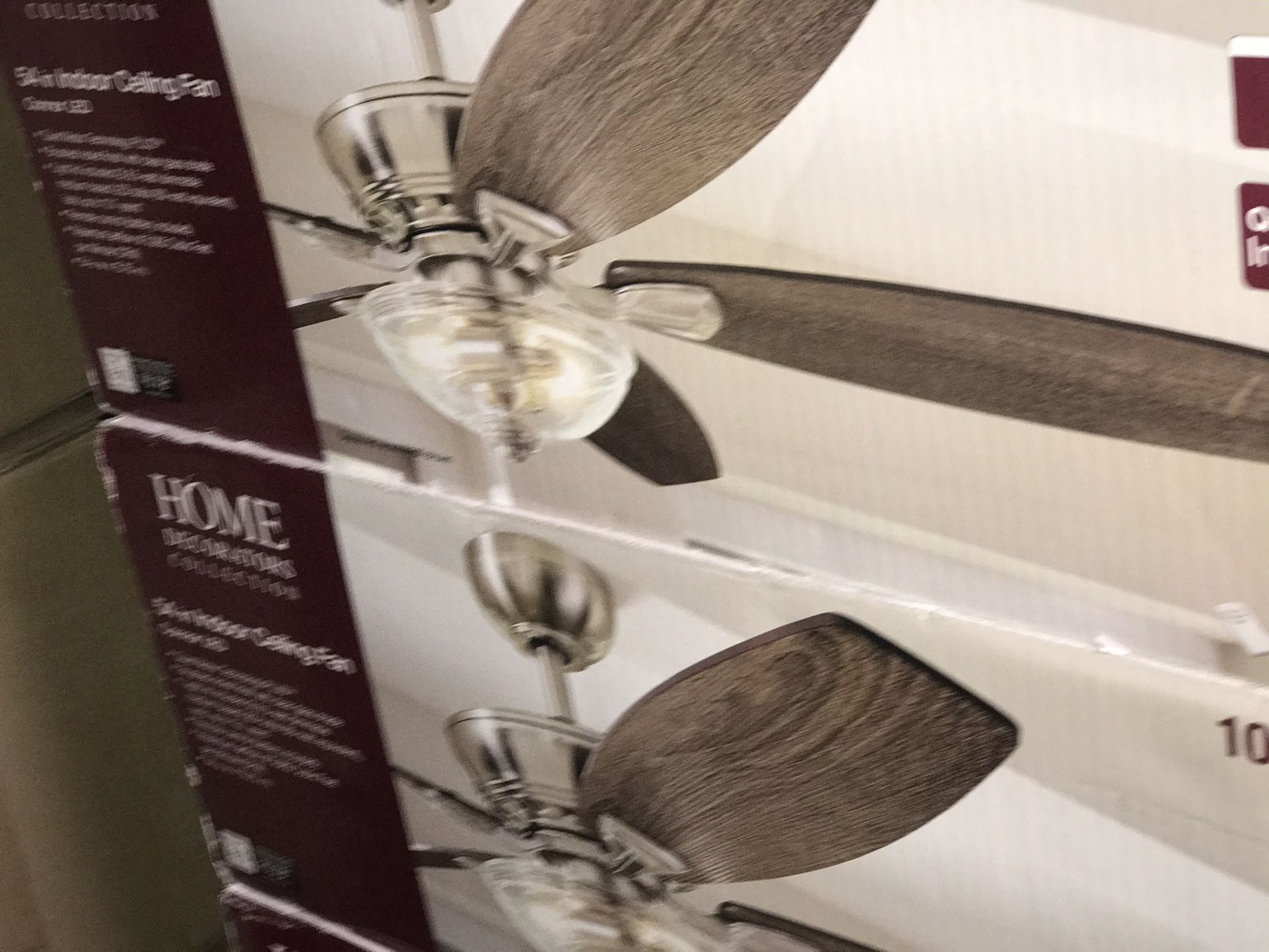 72” Size Ceiling Fans Led With Remote Control Asking $215each
