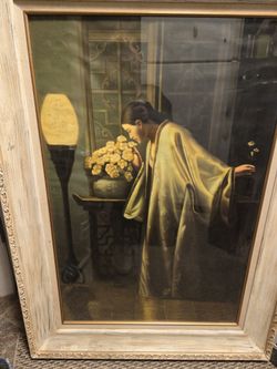 Original Signed Oil Painting By Xing Jainjain