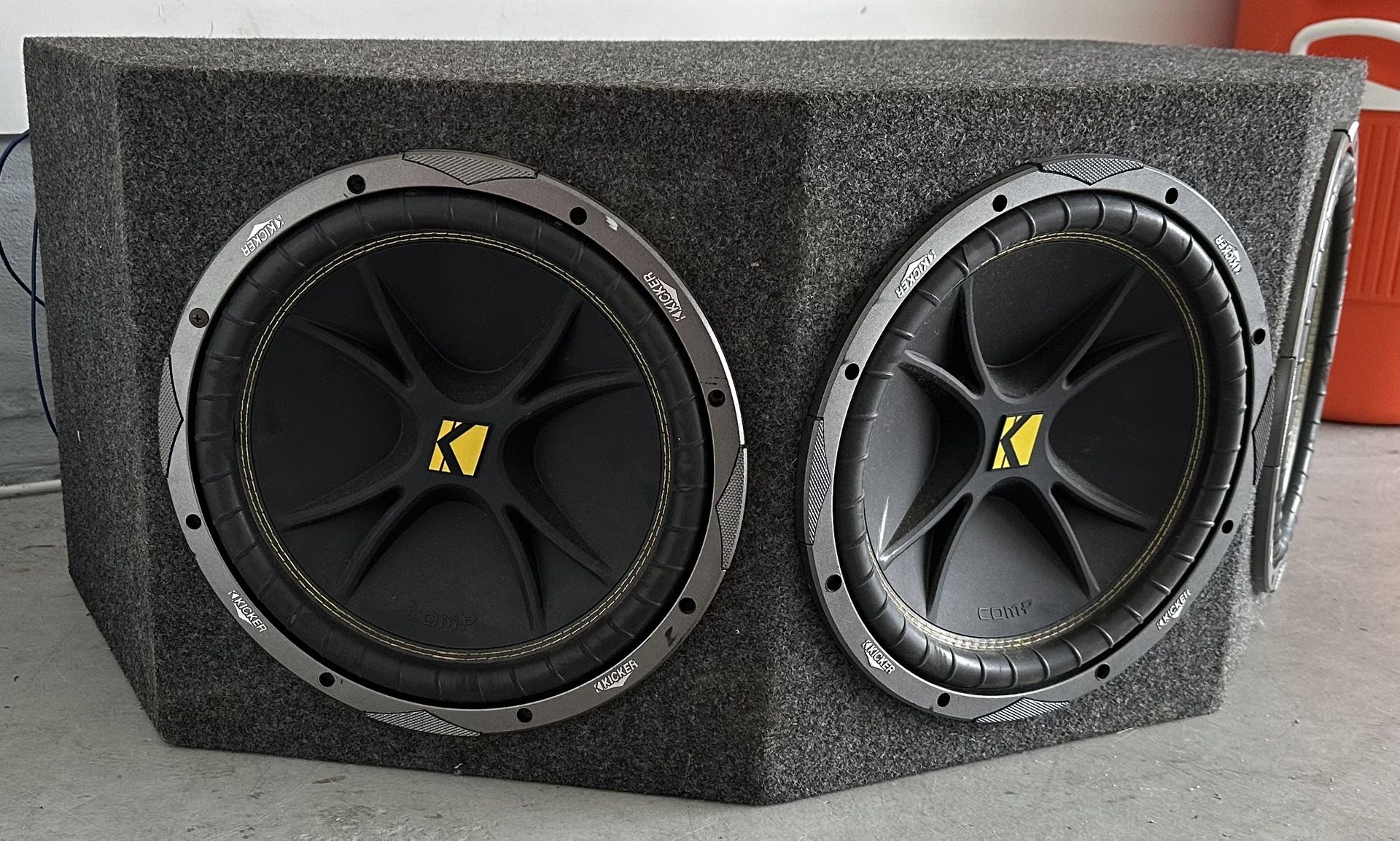 3 Kicker 12 Speakers.