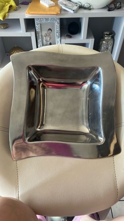 Villerory & Boch New Wave cast aluminum serving bowl.