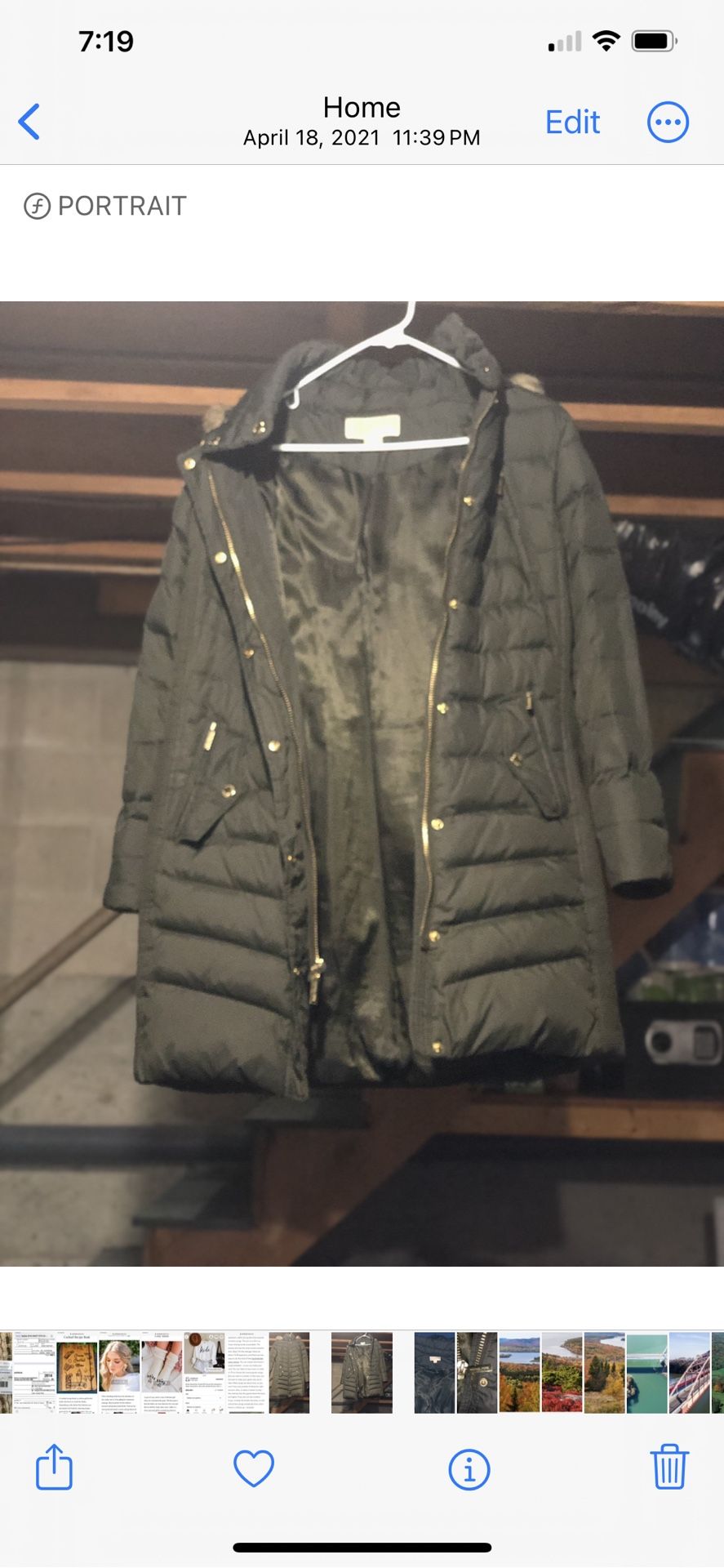 Michael Kors Long Winter Jacket