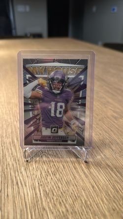 2023 Panini Donruss Justin Jefferson My House Silver Prizm