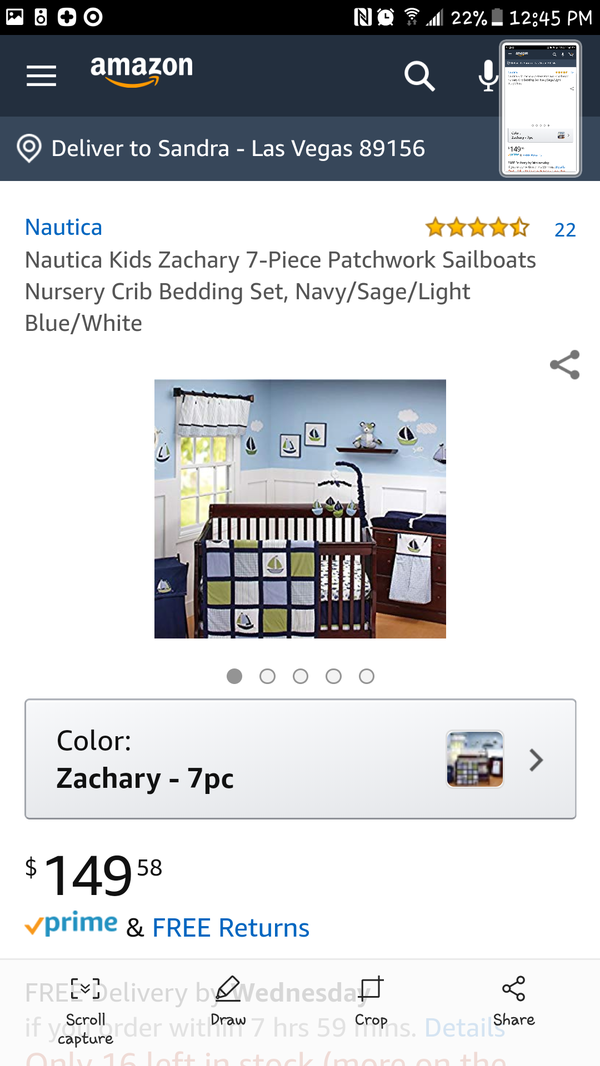 Nautica Kids Crib Bedding For In Las Vegas Nv Offerup Nautica Kids Crib Bedding