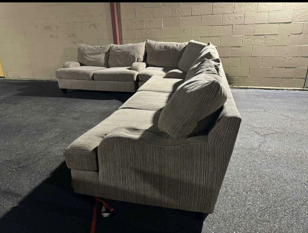 Beige Couch Sectional