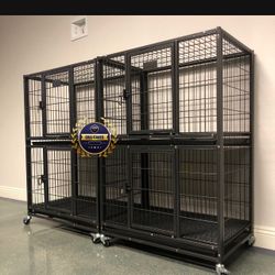 Dog Pet Cage Kennel  Size 37” Medium Set Of 4 New In Box 📦 