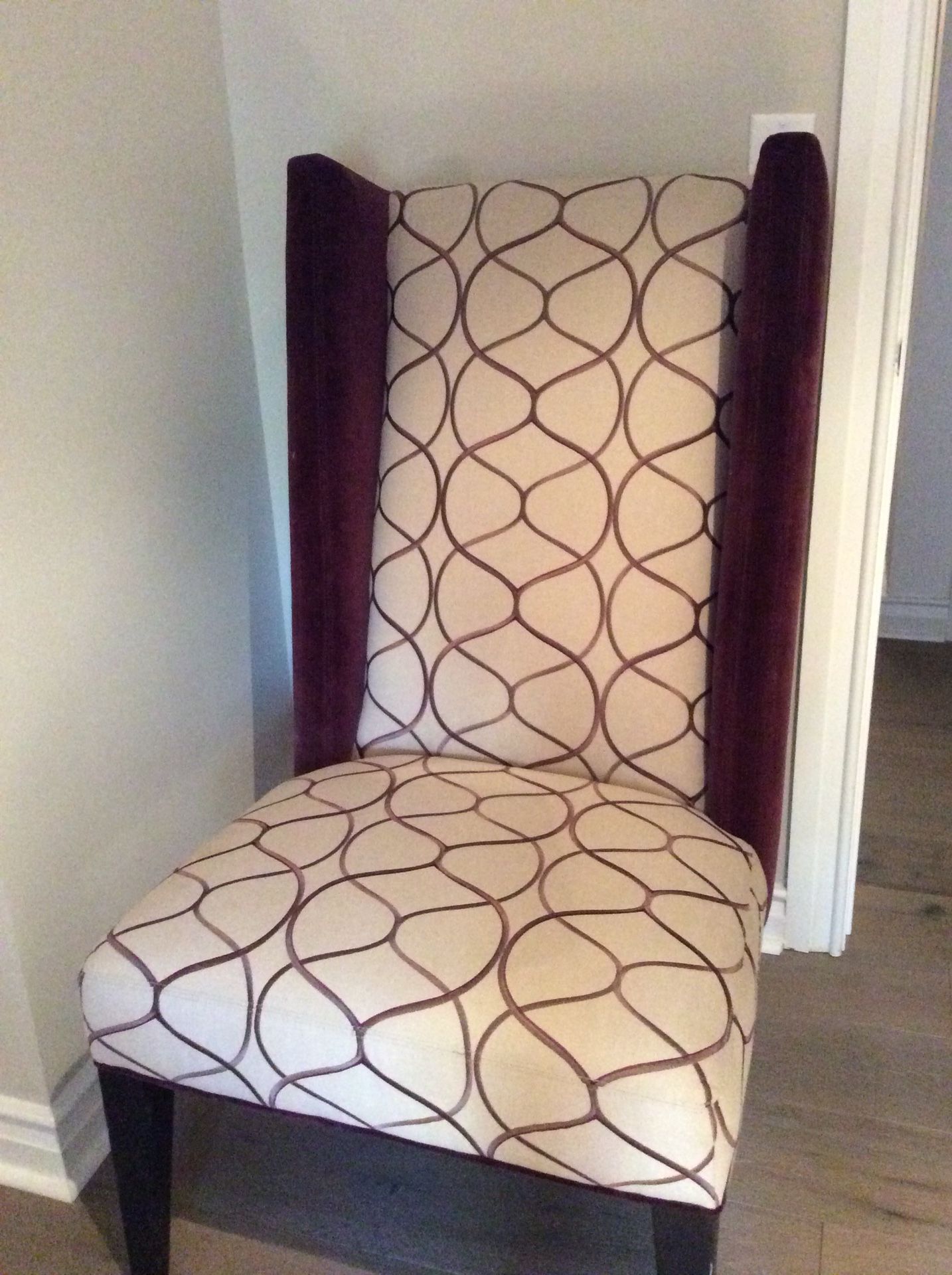 Exquisite upholstered chairs