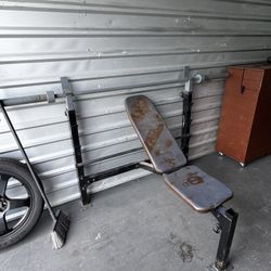 Weight Bench With Weights 