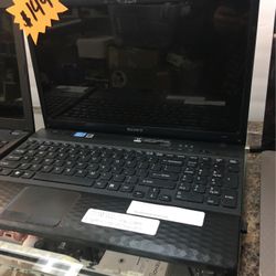 Sony laptop with charger windows 10 500 GB Computer