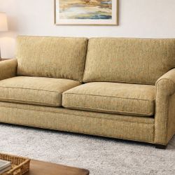 Crate & Barrel Contemporary Down Filled Sofa