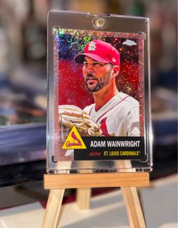 2022 Topps Chrome Platinum #252 Adam Wainwright Rose Gold Mini Diamond/75