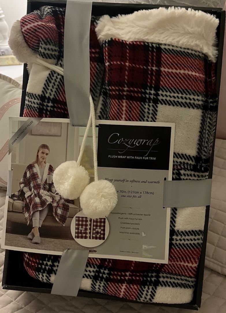 Plush Robe/wrap