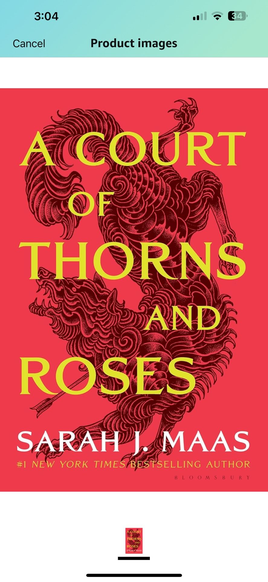 A Court Of Thorns And Roses By Sarah J Maas