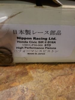 Honda High Performance Pistons