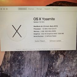 2015 MacBook Air
